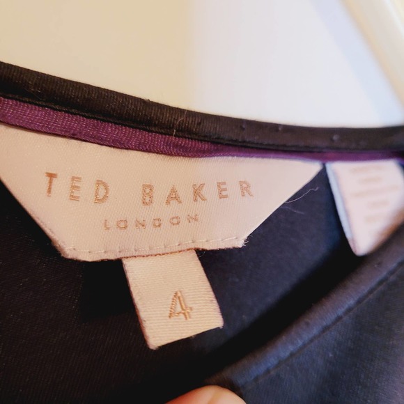 Ted Baker Black Mini Dress - Picture 6 of 15